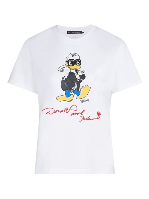 T-shirt donna maniche corte Disney Karl Lagerfeld | A3W17090100